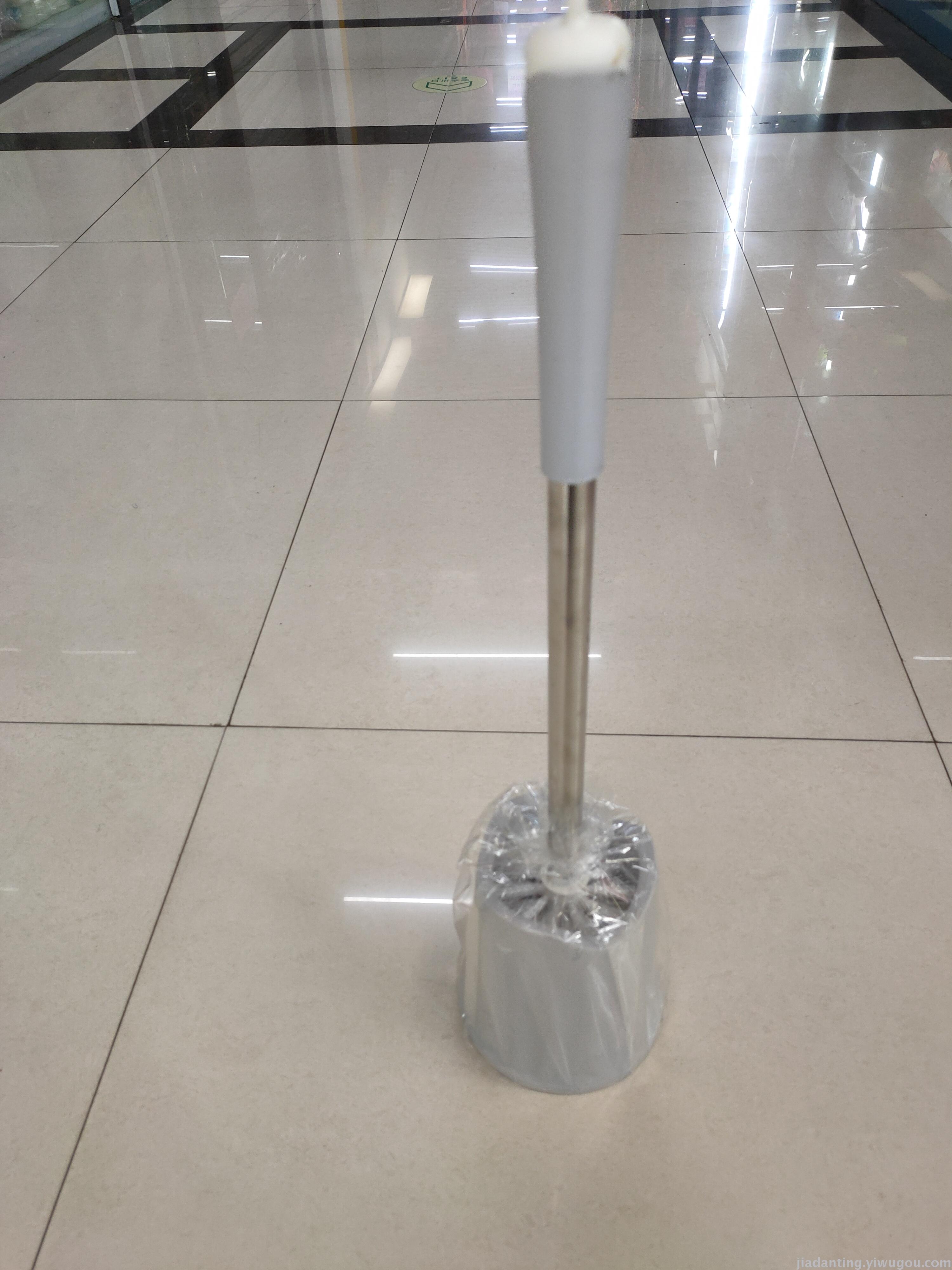 Stainless steel toilet brush set with base toilet brush for toilet cleaning toilet scrub toilet brush