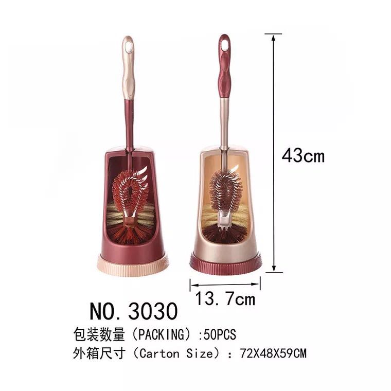 Manufacturers wholesale circular toilet brush toilet cleaning brush squat pit cleaning brush plastic cleaning brush
