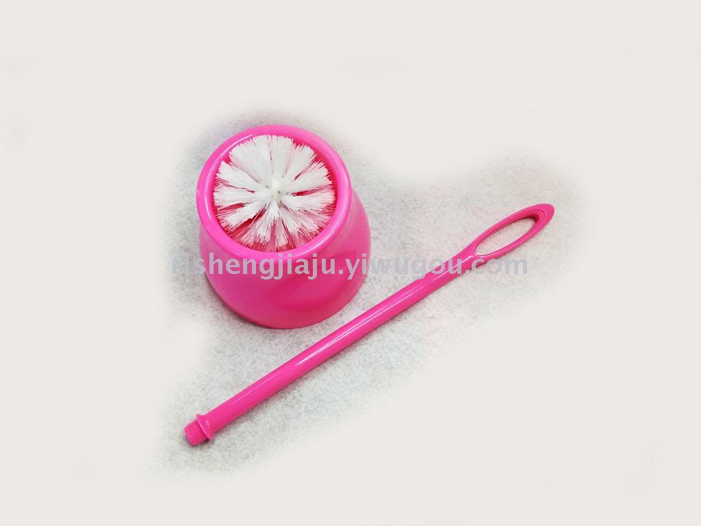 Bold O-shaped plastic handle round base toilet brush suit RS-3499 Bold O-shaped plastic handle round base toilet brush suit RS-3499