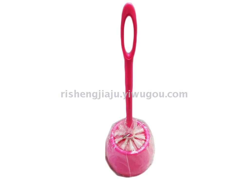 Bold O-shaped plastic handle round base toilet brush suit RS-3499 Bold O-shaped plastic handle round base toilet brush suit RS-3499