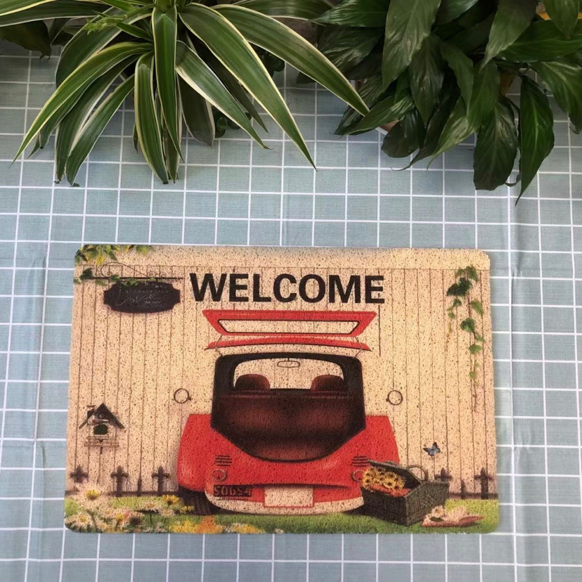 New PVC Mesh Printing Floor Mat Brushed Printing Carpet Doormat HD Printing Floor Mat Non-Slip Mat Bedroom Mat New PVC Mesh Printing Floor Mat Brushed Printing Carpet Doormat HD Printing Floor Mat Non-Slip Mat Bedroom Mat
