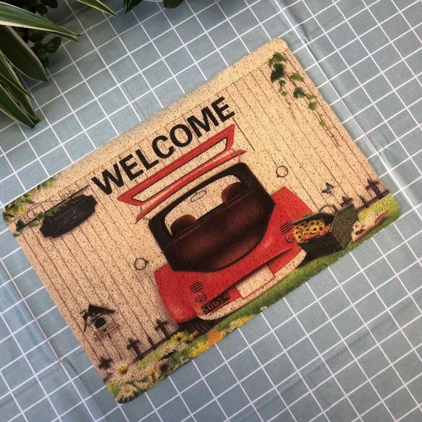 New PVC Mesh Printing Floor Mat Brushed Printing Carpet Doormat HD Printing Floor Mat Non-Slip Mat Bedroom Mat New PVC Mesh Printing Floor Mat Brushed Printing Carpet Doormat HD Printing Floor Mat Non-Slip Mat Bedroom Mat