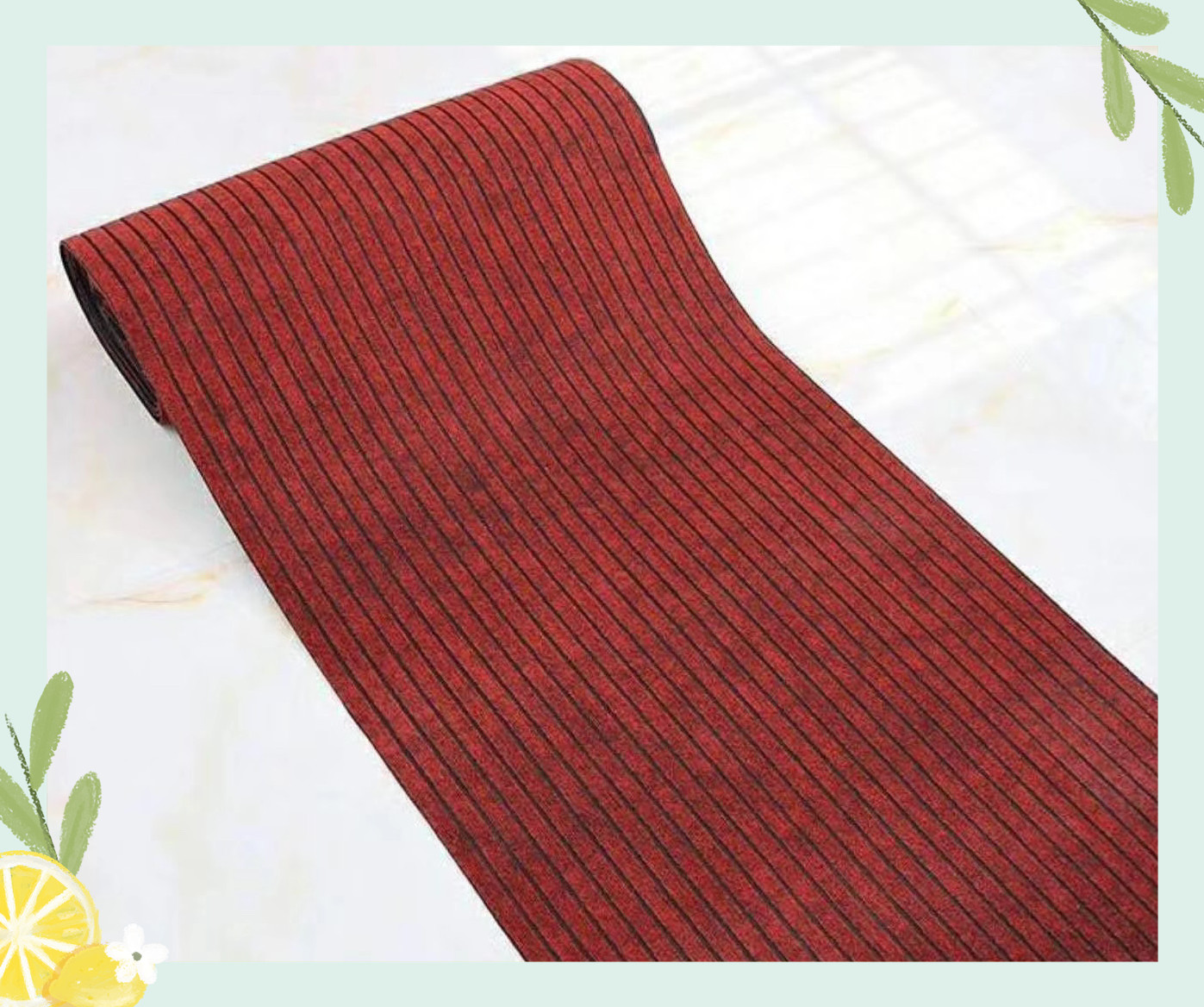 PVC sole 7 stripe polypropylene rolled material floor mat non-slip mat corridor mat stripe rolled materialmat water  mat