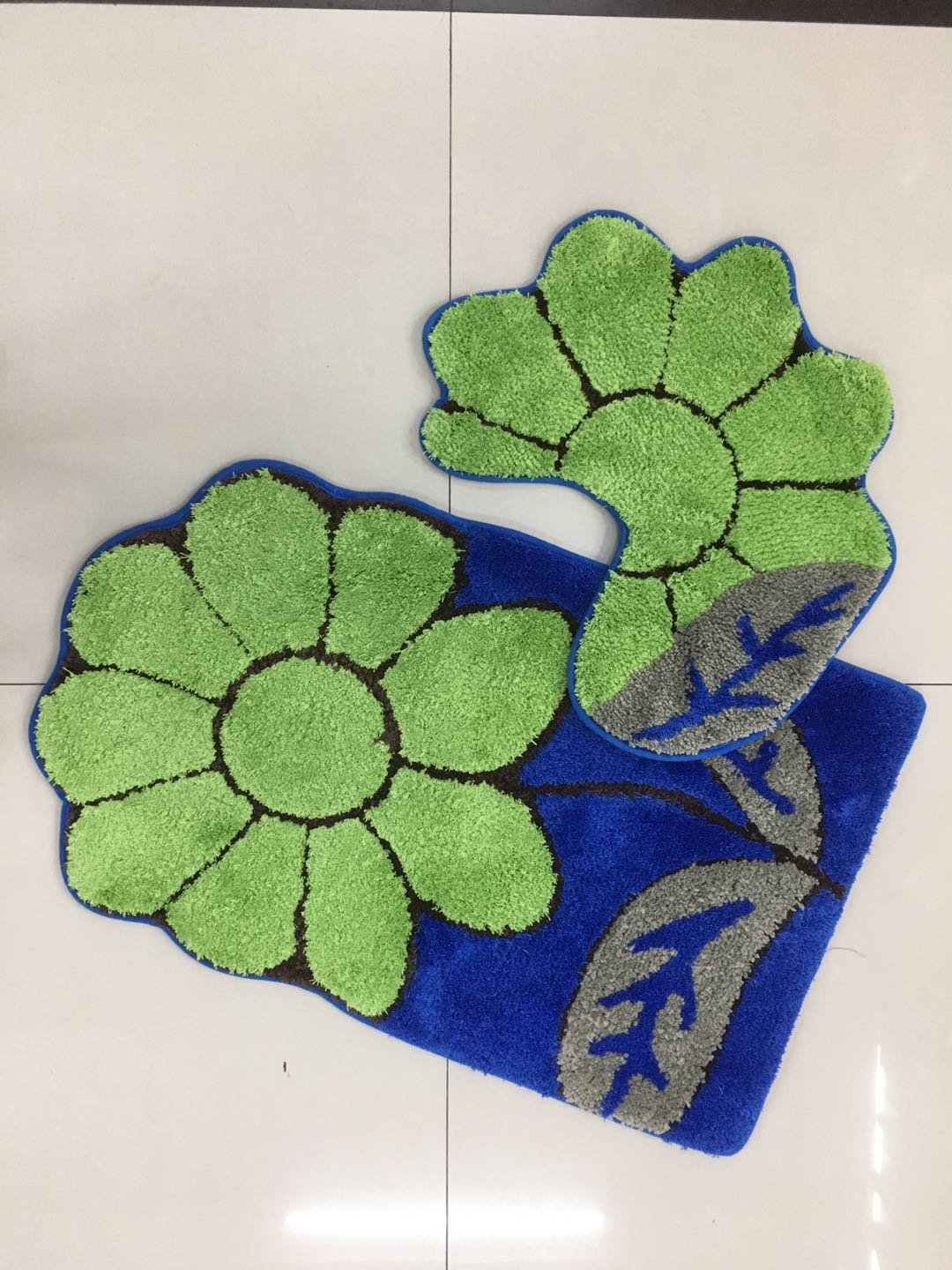 New flocking jacquard floor mat non-slip mat water absorption non-slip foot mat jacquard door mat  living room mat