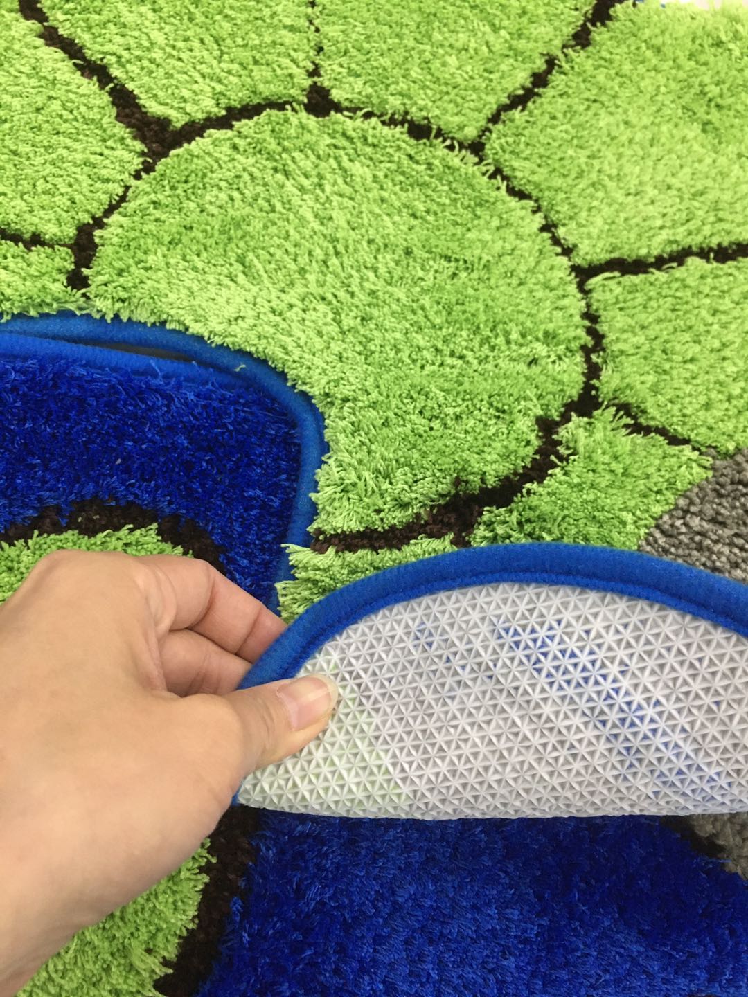 New flocking jacquard floor mat non-slip mat water absorption non-slip foot mat jacquard door mat  living room mat