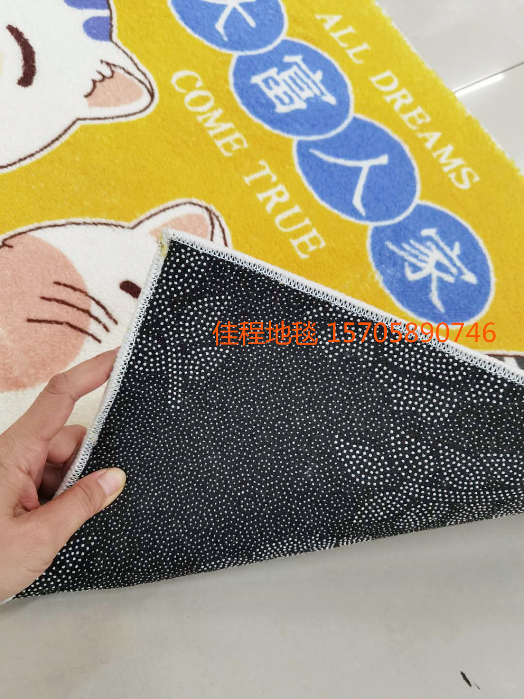 New Style Cashmere-like Printed Mat Cartoon Animal Mat Non-Slip Mat Cashmere-like Foot Mat Household Mat New Style Cashmere-like Printed Mat Cartoon Animal Mat Non-Slip Mat Cashmere-like Foot Mat Household Mat