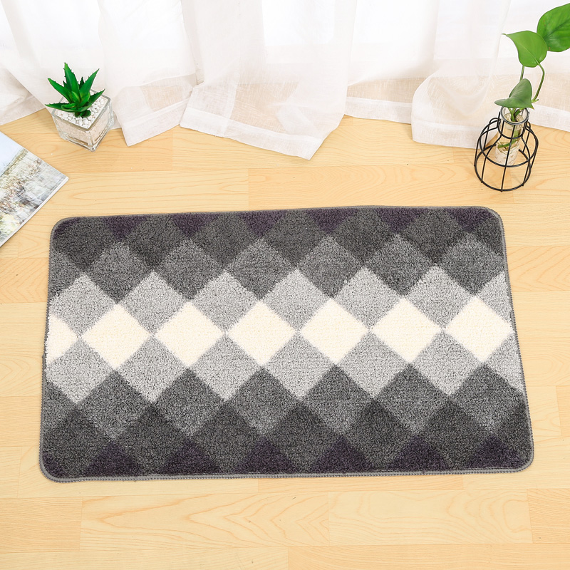 Bathroom Absorbent Floor Mat Bathroom Entrance Non-Slip Mat Household Foot Mat Bedroom Entrance Door Mat Toilet Carpet