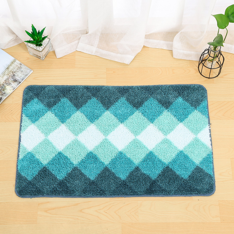 Bathroom Absorbent Floor Mat Bathroom Entrance Non-Slip Mat Household Foot Mat Bedroom Entrance Door Mat Toilet Carpet
