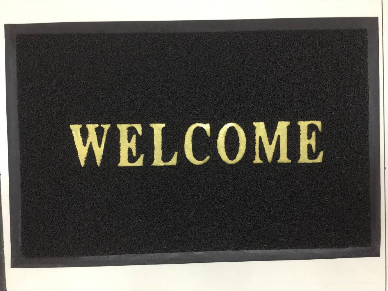 Thin wire drawing English, Spanish, Portuguese, PVC mat, wire drawing mat, door mat, non-slip mat Thin wire drawing English, Spanish, Portuguese, PVC mat, wire drawing mat, door mat, non-slip mat