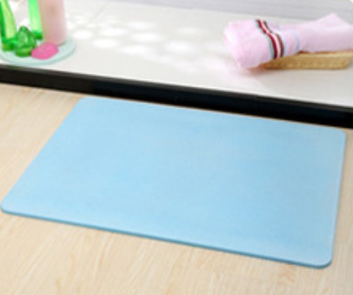 Exclusive for Cross-Border Diatomite Floor Mat Bathroom Water-Absorbing Non-Slip Mat Wholesale Japanese Diatom Ooze Customized Floor Mat Logo