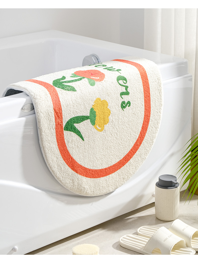 Bathroom Absorbent Floor Mat Toilet Floor Mat Bathroom Door Mat Entrance Bedroom Carpet Kitchen Household Non-Slip Mat Bathroom Absorbent Floor Mat Toilet Floor Mat Bathroom Door Mat Entrance Bedroom Carpet Kitchen Household Non-Slip Mat