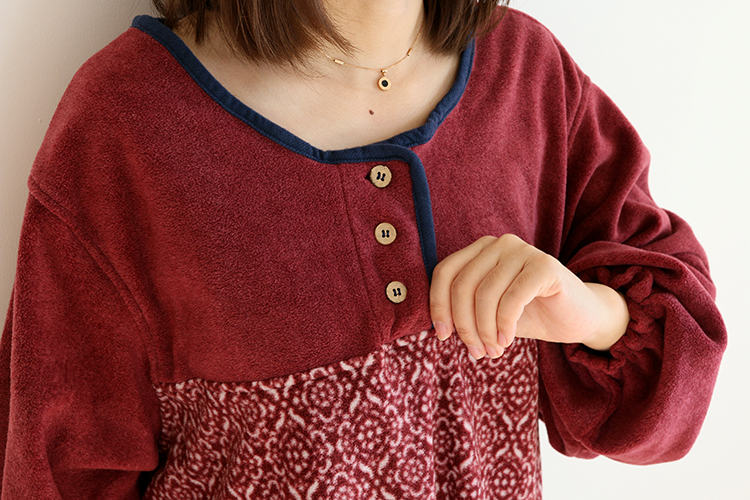 Daily Order Autumn and Winter Thick Warm Overclothes Bib Kitchen Baking Floral Cafe Painting Long Sleeve Apron