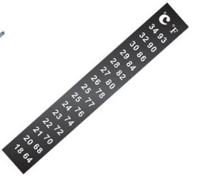 Aquarium thermometer