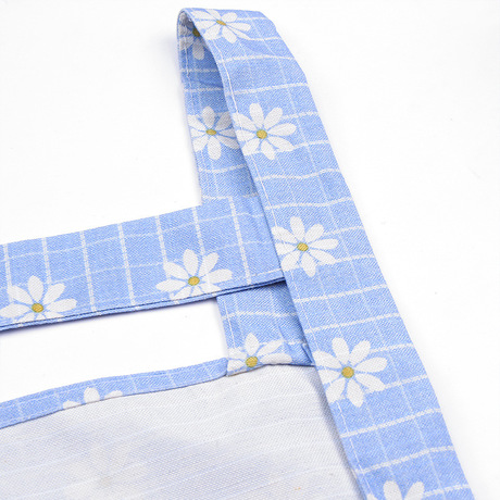Factory direct sale can be customized LOGO cotton anti-pollution skirt kitchen chef household work apron wholesale