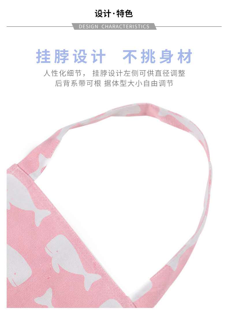 Life Blue Canvas Cloth Apron Protective Clothing Kitchen Baking Room Apron Halter Household Adult Men's and Women's Coffee Shop Stain-Resistant Life Blue Canvas Cloth Apron Protective Clothing Kitchen Baking Room Apron Halter Household Adult Men's and Women's Coffee Shop Stain-Resistant