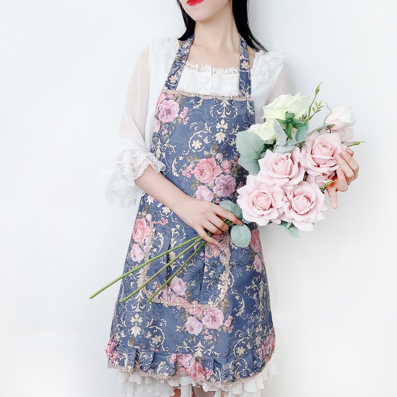 Factory Direct Sales Exclusive Design Korean Double-Layer Erasable Hand Apron Household Tidy Double-Layer Waterproof Fashion Bib