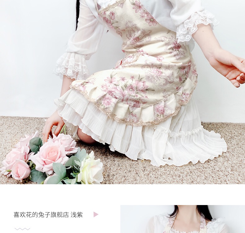 Factory Direct Sales Exclusive Design Korean Double-Layer Erasable Hand Apron Household Tidy Double-Layer Waterproof Fashion Bib