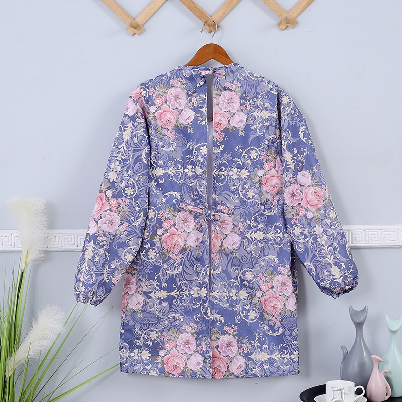 Factory Direct Sales Korean-Style Double-Layer Erasable Hand Apron Household Cleaning Double-Layer Waterproof Fashion Long Sleeve Kitchen Apron Factory Direct Sales Korean-Style Double-Layer Erasable Hand Apron Household Cleaning Double-Layer Waterproof Fashion Long Sleeve Kitchen Apron