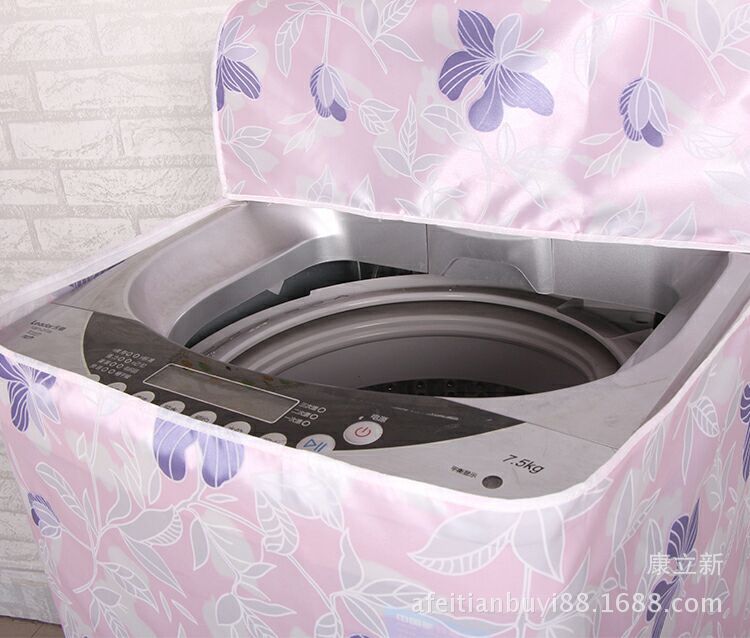 Hot-selling waterproof sunscreen washing machine cover boot color cloth vertical wave drum double cylinder dust cover Hot-selling waterproof sunscreen washing machine cover boot color cloth vertical wave drum double cylinder dust cover