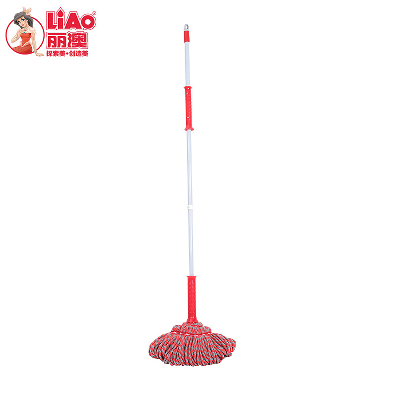 No hand washing mop telescopic self - twisting water rotary mop household wring dry cloth mop wholesale