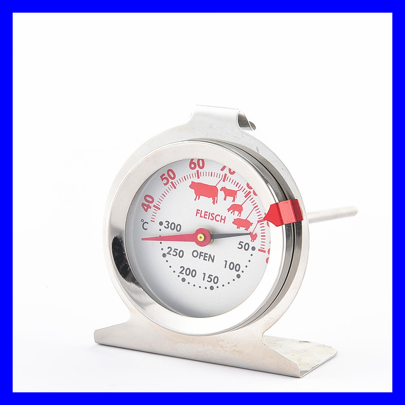Oven thermometer for export convenience and practical oven thermometer.
