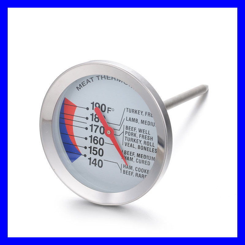 Food thermometer kitchen thermometer double metal thermometer.