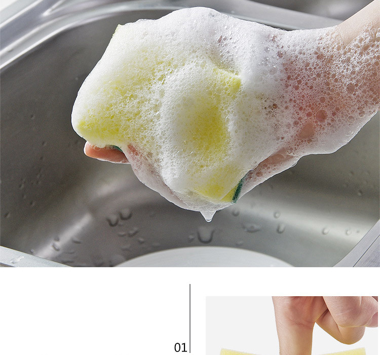 Dish-Washing Sponge Sponge Wipe Scouring Pad Dishcloth Wok Brush Cleaning Brush Nano Marvelous Pot Cleaning Accessories Spong Mop Dishes Cloth Dish-Washing Sponge Sponge Wipe Scouring Pad Dishcloth Wok Brush Cleaning Brush Nano Marvelous Pot Cleaning Accessories Spong Mop Dishes Cloth