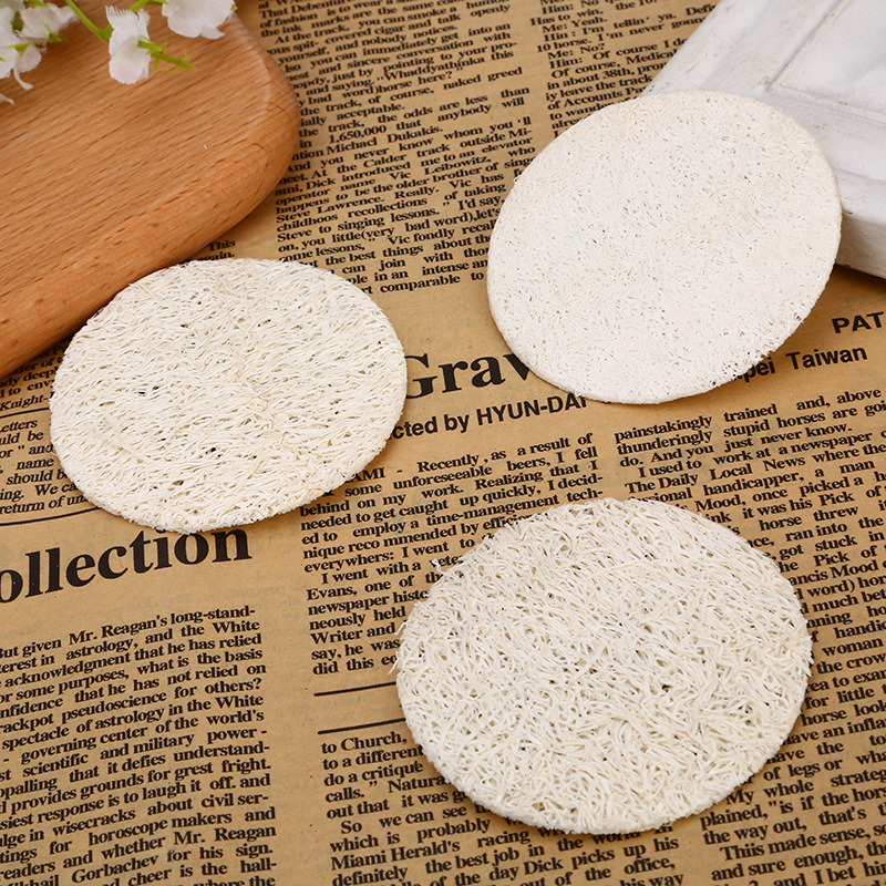 Face Cloth Loofah Makeup Remover Face Washing Tablets Factory Direct Supply Loofah Makeup Remover Face Washing Wafer Bath Sponge Wholesale