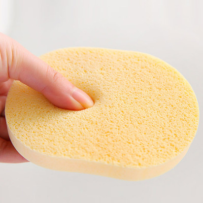 Facial Cleaning Puff Face Washing Sponge Flutter Makeup Puff Cleaning Facial Washing Cotton Makeup Remover Face Cloth