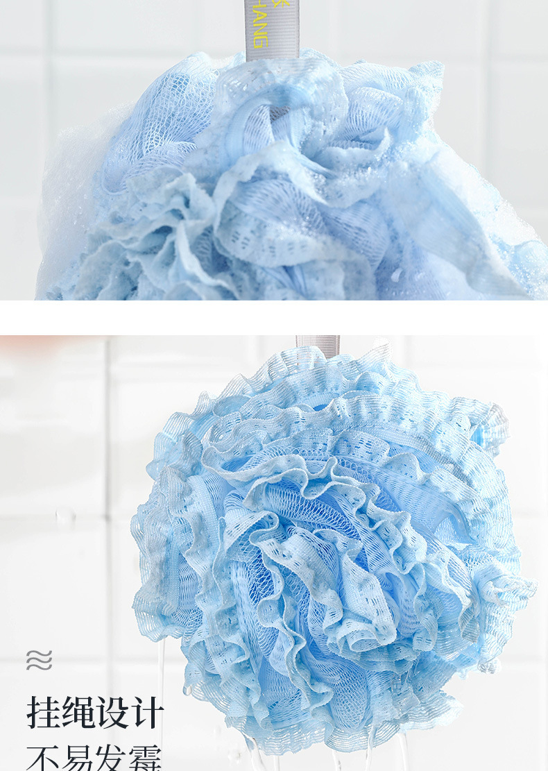 Washing cloth Ball High-End Non-Scattered Cute Girl's Bath Super Soft Large Bath Not Easy to Break Mesh Sponge Wholesale Washing cloth Ball High-End Non-Scattered Cute Girl's Bath Super Soft Large Bath Not Easy to Break Mesh Sponge Wholesale