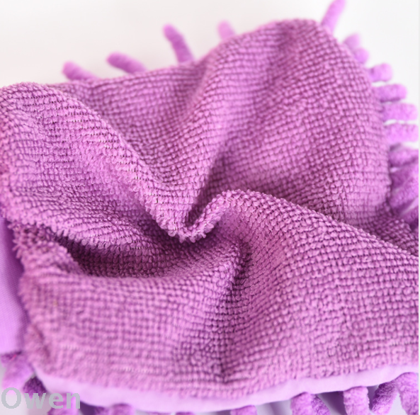 Household Daily Necessities Microfiber Single-Sided Thickened Chenille Car Wash Gloves Car Washing Tools Cleaning Cloth