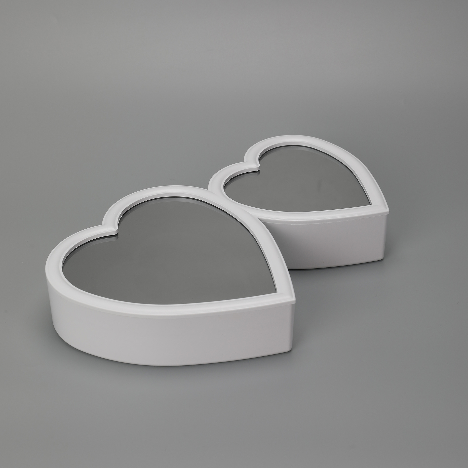 Heart-Shaped Magic Mirror Photo Frame Valentine&#039;s Day Gift Wedding Photo Studio and Photo Frame Multifunctional Simple Plastic Photo Frame
