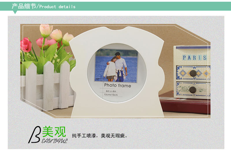 Factory Direct Supply Wooden Photo Frame Creative 12 Constellation Carving Spray Paint Wooden Photo Frame Wooden Photo Frame Wholesale