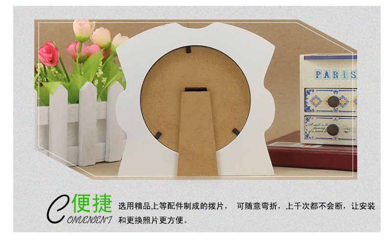 Factory Direct Supply Wooden Photo Frame Creative 12 Constellation Carving Spray Paint Wooden Photo Frame Wooden Photo Frame Wholesale