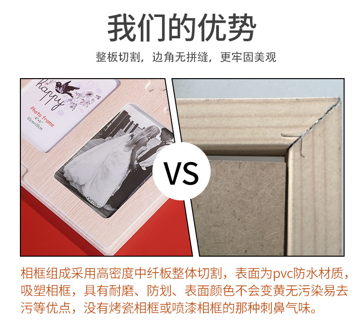 2020 New Creative Blister Photo Frame Living Room Bedroom Study Three-Dimensional Table Photo Frame and Picture Frame Factory Direct Sales