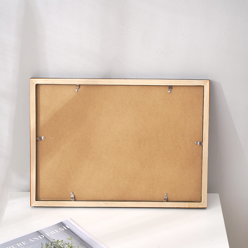 Pine Picture Frame Creative Picture Frame Table Album Photo Studio Photo Wall 36-Inch Solid Wood Photo Frame