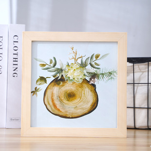 Pine Picture Frame Creative Picture Frame Table Album Photo Studio Photo Wall 36-Inch Solid Wood Photo Frame