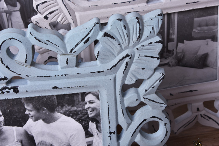 European-Style Classical Photo Frame Creative Home Decoration 6-Inch Mold Pressing Photo Frame Wedding Dress Photo Studio Dedicated Photo Frame Customization