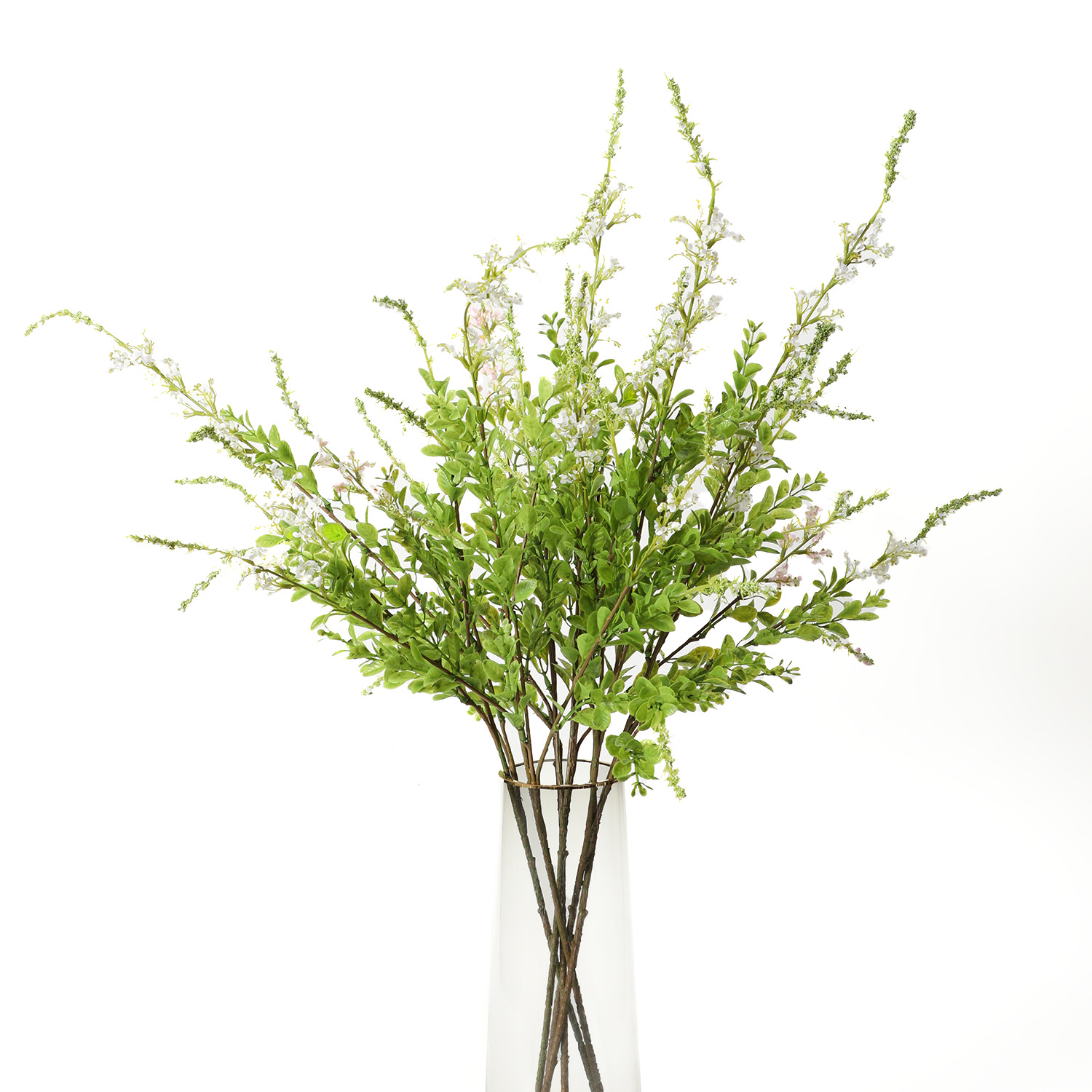 Artificial Blue and Clothing Sage Flower Pine Cordyceps Idyllic Ins Artificial Flower Material Fake Flower Decoration Home Decor Floriculture