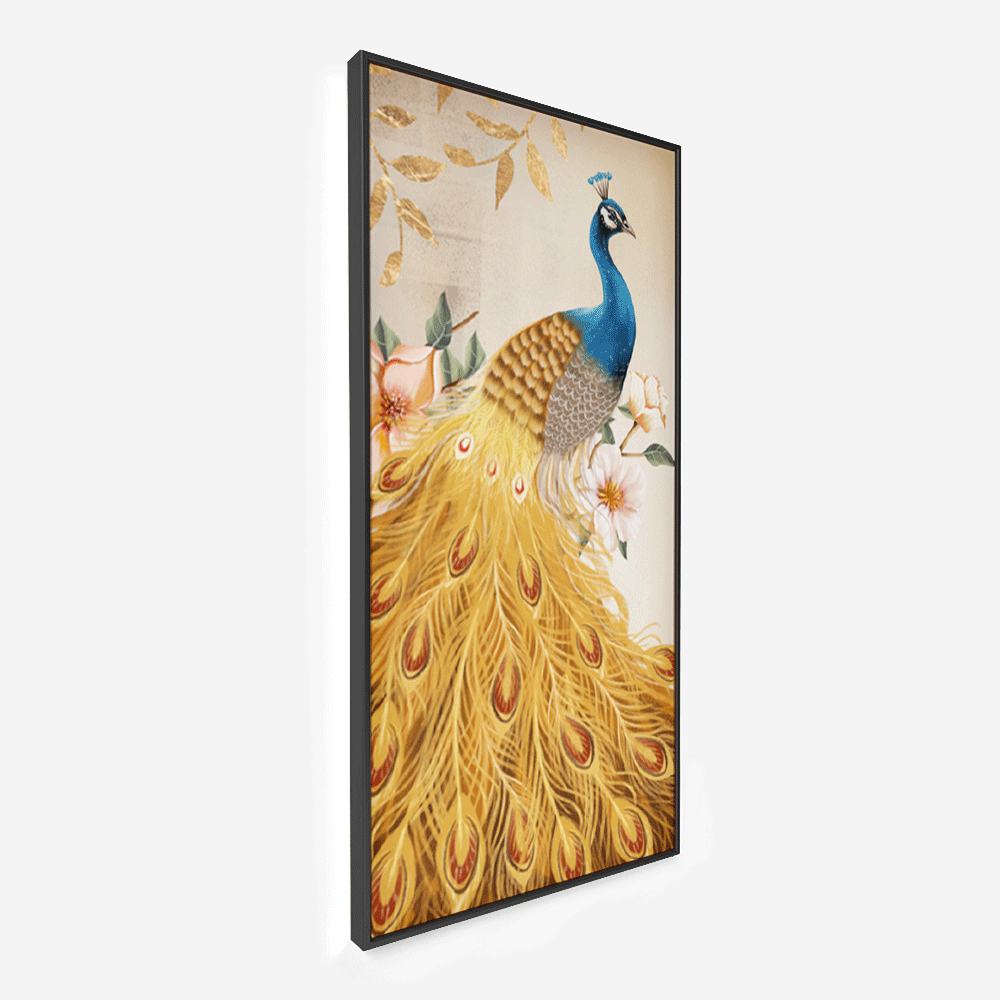 Factory directly export 4 Panel Auspicious meanings Elephant Canvas Painting design for home decor wall art