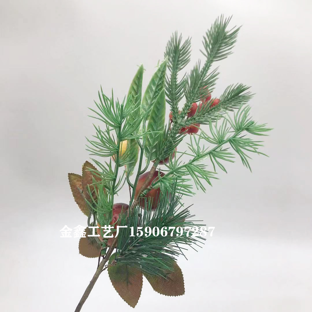 Christmas Simulation Berry Artificial Pine Needles Red Berry Flower Branch shopwindow Holiday Decorations Home Decor Acc Christmas Simulation Berry Artificial Pine Needles Red Berry Flower Branch shopwindow Holiday Decorations Home Decor Acc