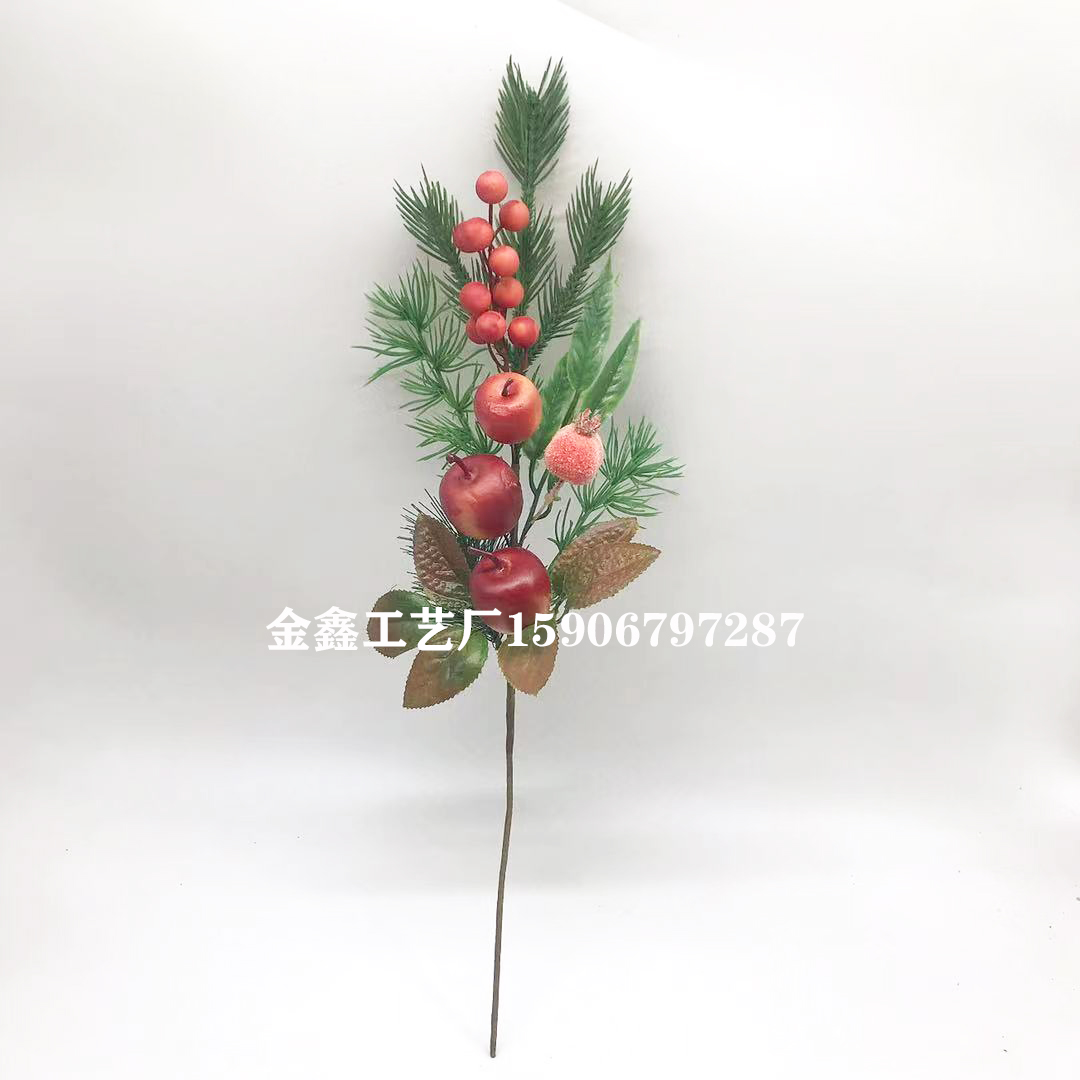 Christmas Simulation Berry Artificial Pine Needles Red Berry Flower Branch shopwindow Holiday Decorations Home Decor Acc Christmas Simulation Berry Artificial Pine Needles Red Berry Flower Branch shopwindow Holiday Decorations Home Decor Acc