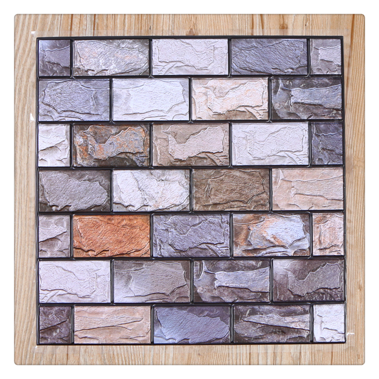 OUTAD New 3D Stone Brick Wallpaper Removable PVC Wall Sticker Home Decor Art Wall Paper for Bedroom Living Room OUTAD New 3D Stone Brick Wallpaper Removable PVC Wall Sticker Home Decor Art Wall Paper for Bedroom Living Room