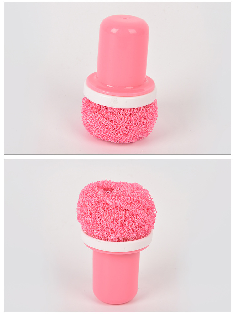 Clean the bowl brush and wash bowl brush with handle to Clean the bowl.