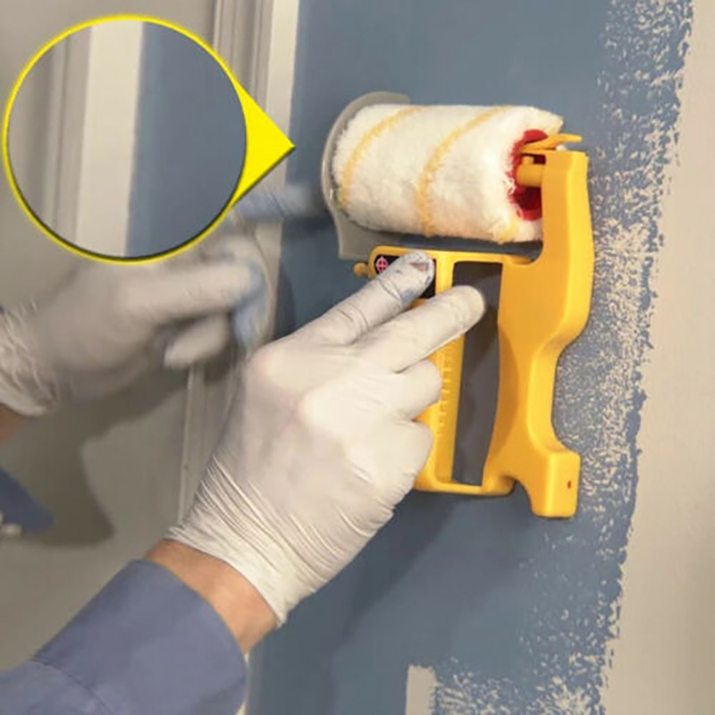 Clean-Cut Paint Edger Roller Trimming Paint Roller Latex Paint Internal Corner Wall Paint Brush