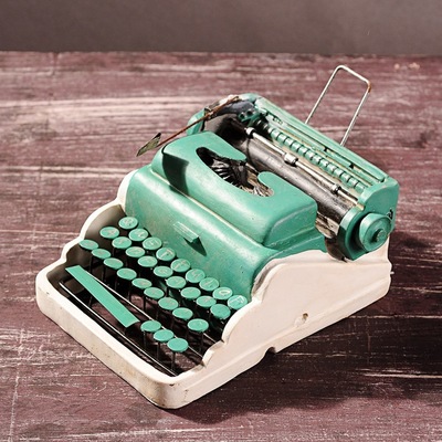 Creative gifts home decor vintage craft bar typewriter furnishings