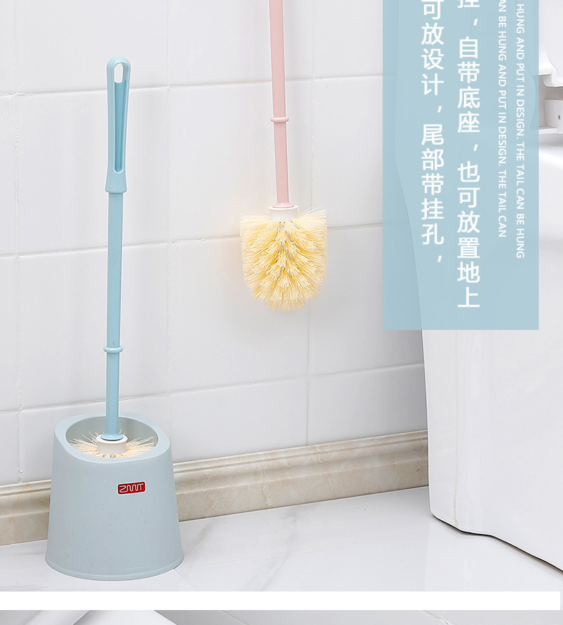 Go to dead end toilet clean toilet the scrub toilet long handle wall hanging stainless steel soft bristle brush set with base Go to dead end toilet clean toilet the scrub toilet long handle wall hanging stainless steel soft bristle brush set with base