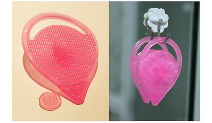 South Korea beauty massage brush silicone pore clean blackhead cutin nasal wash brush strawberry nose artifact