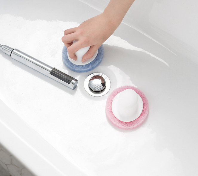 With a strong handle to wash the bathtub brush kitchen wash pot clean brush