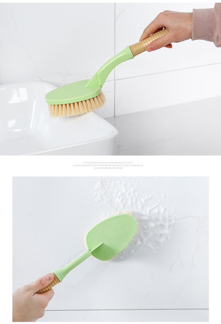 Bathroom long handle brush bathroom clean brush bathtub sponge brush toilet tile tile brush floor scrub brush